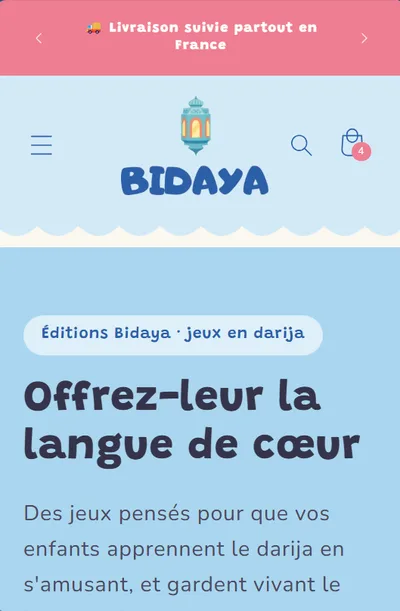 Site Éditions Bidaya
